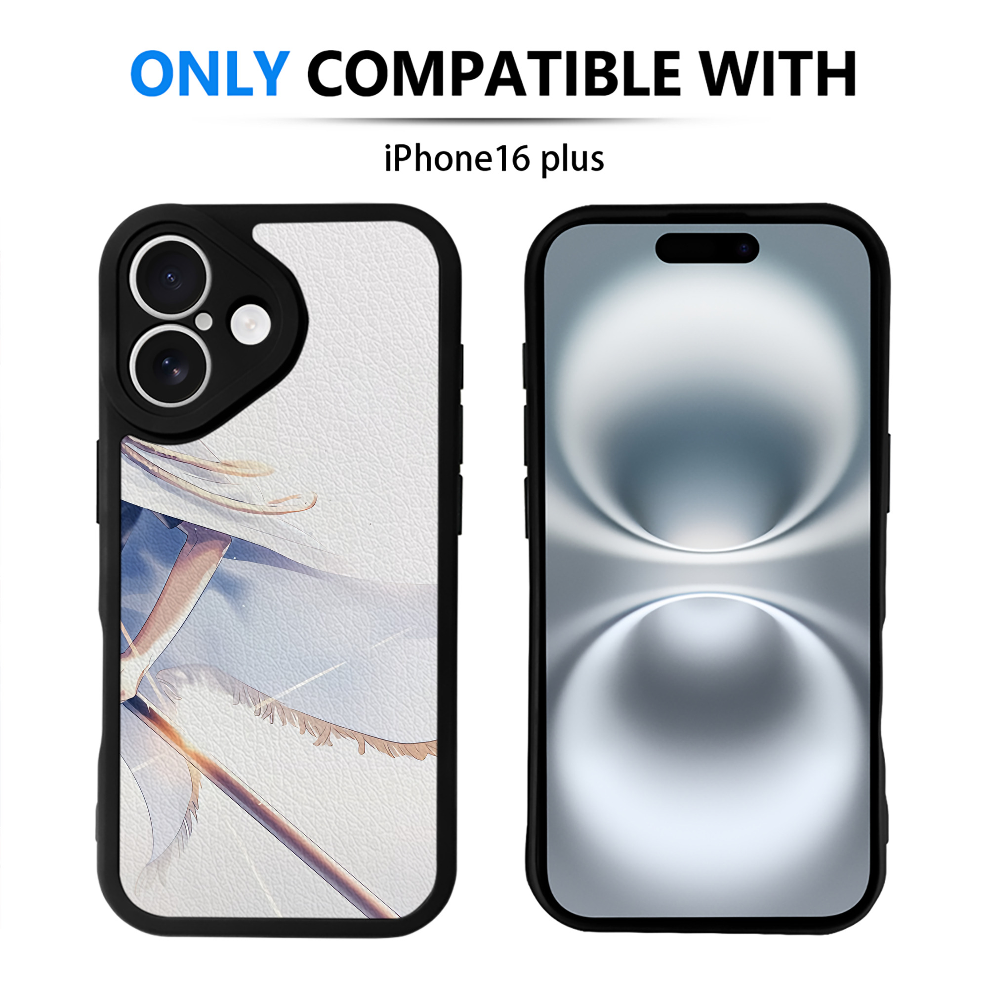 （画像用） ハイキュー!! Haikyu!! 【iPhone 16シリーズ対応】シリコンスマホケース（レザー調） 材質：シリコン